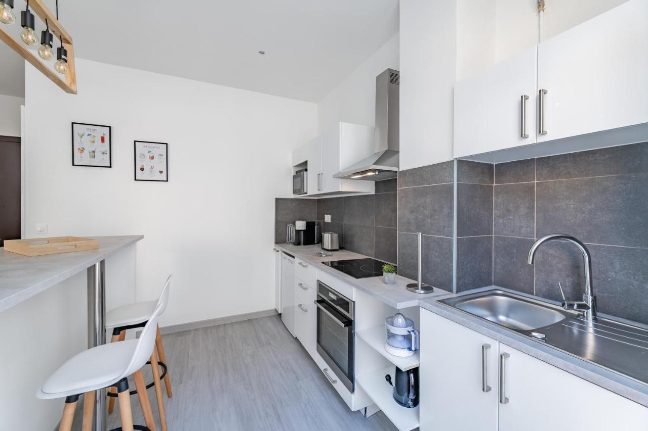 Ferienwohnung Appart Entier Avec 1 Chambre, 4 Personnes Max+ Internet Marseilles Exterior foto